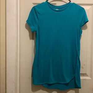 Super comfortable cute turquoise Athletic shirt